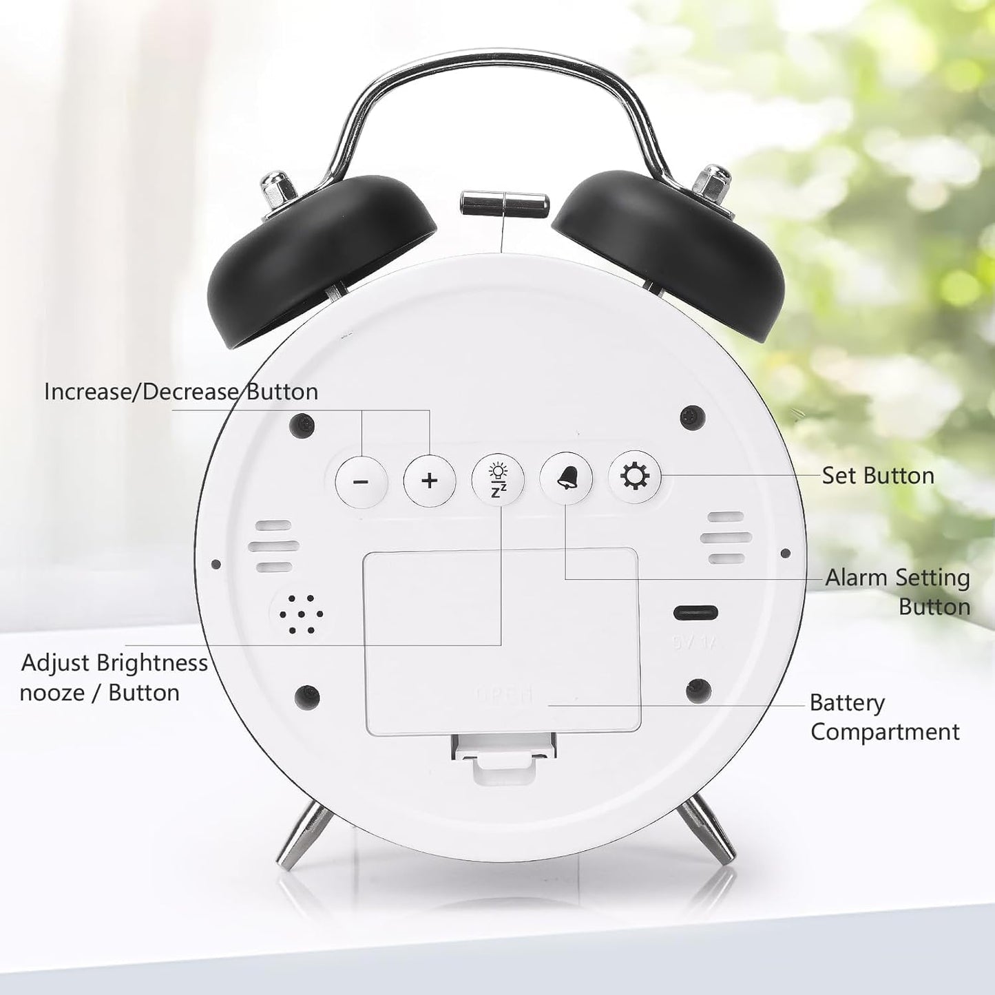 Digital Alarm Clock Table Clock