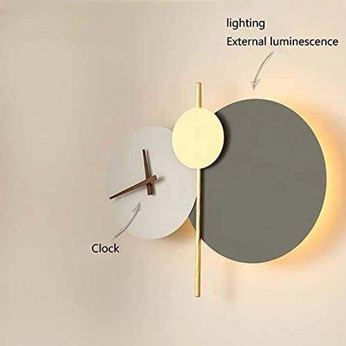 Time & Tide - Modern LED Wall Clock with Abstract Design - 1