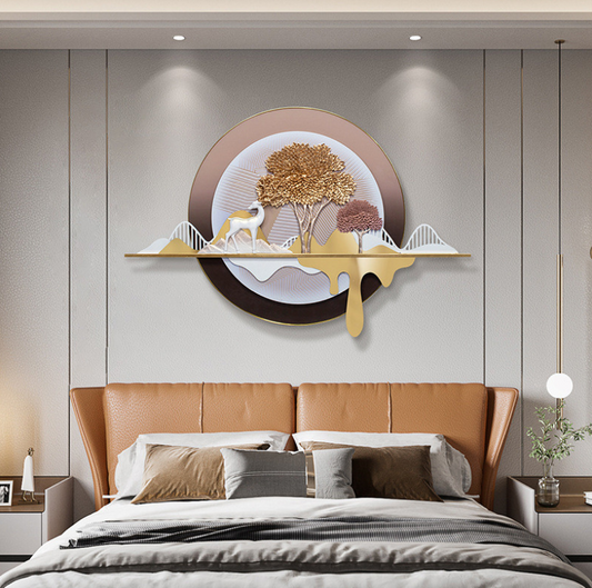 The Majestic Landscape 3D Wall Art – A Fusion of Nature and Elegance