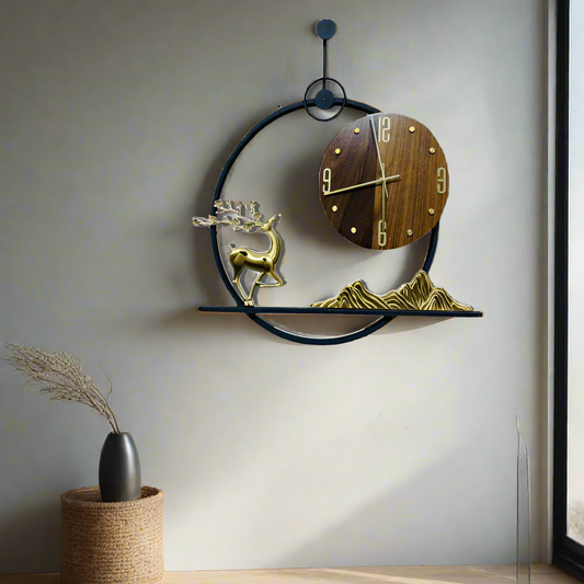 The Serene Sanctuary Wall Clock - Where Time Meets Tranquility