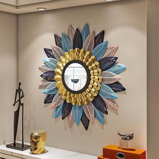 Tone Brier Starburst Wall Mirror – Elegant Geometric Design