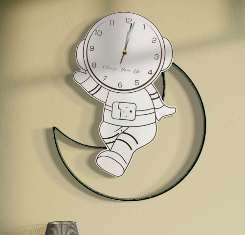 The Cosmic Explorer Wall Clock - A Journey Beyond Time