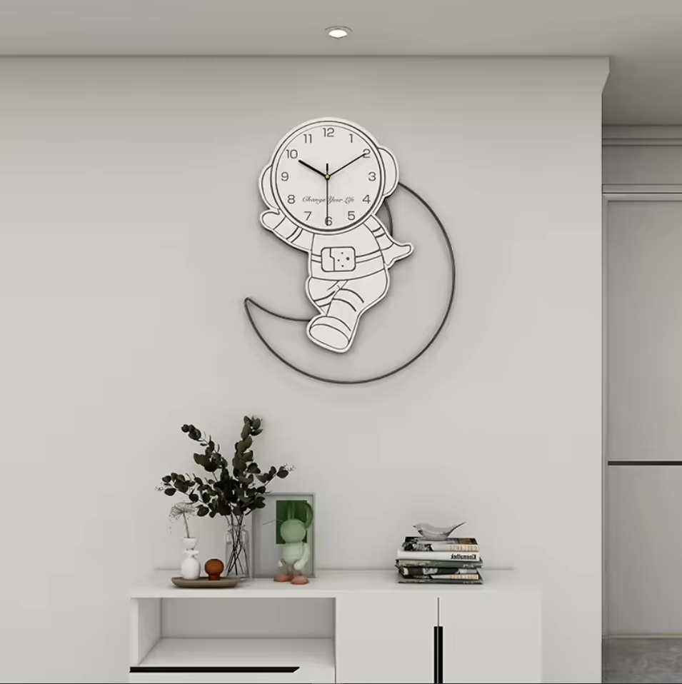 The Cosmic Explorer Wall Clock - A Journey Beyond Time