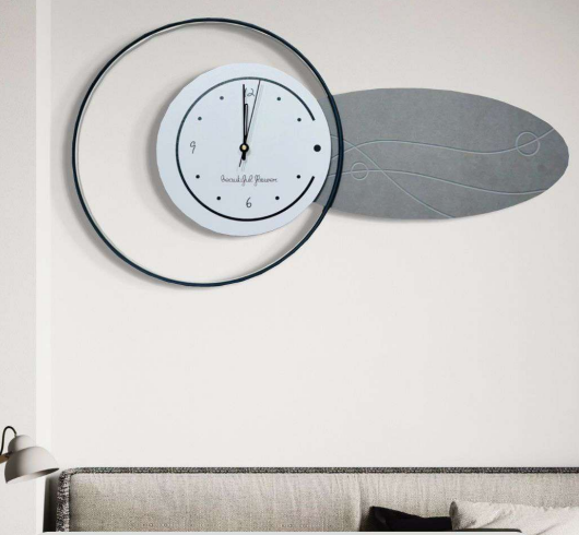 The Celestial Embrace Wall Clock - A Cosmic Harmony of Time and Design