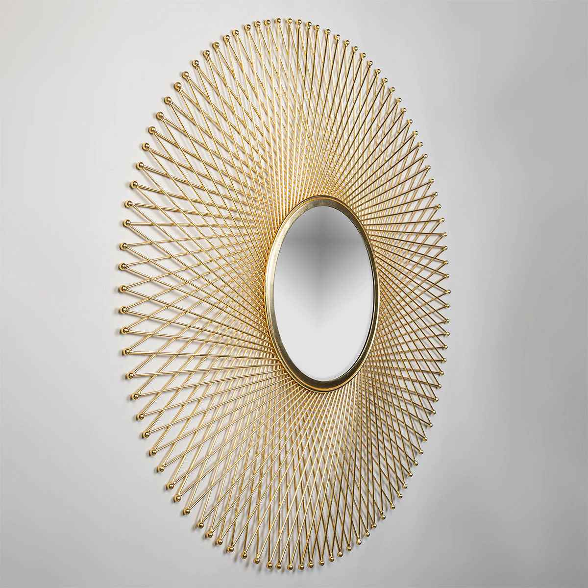 Gold Decorative Wall Mirror – Stylish Elegance for Your Space