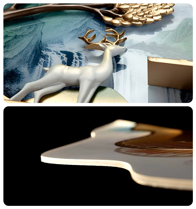 Whispers of the Meadow – Captivating 3D Wall Art