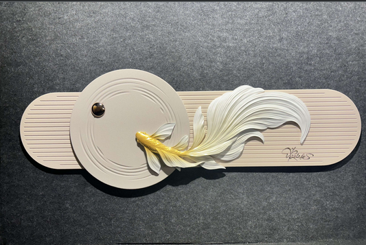 Exquisite 3D Fish Wall Decor for Premium Interiors 70cm x 200cm