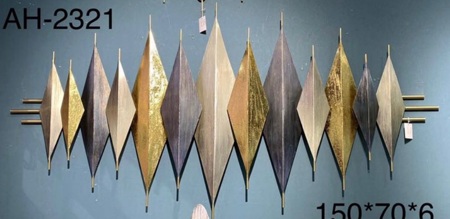 Geometric Metal Wall Art - A Modern Masterpiece