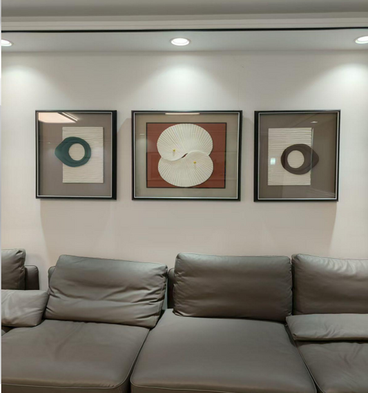 Abstract Balance – 3 Piece Luxury Wall Decor Set