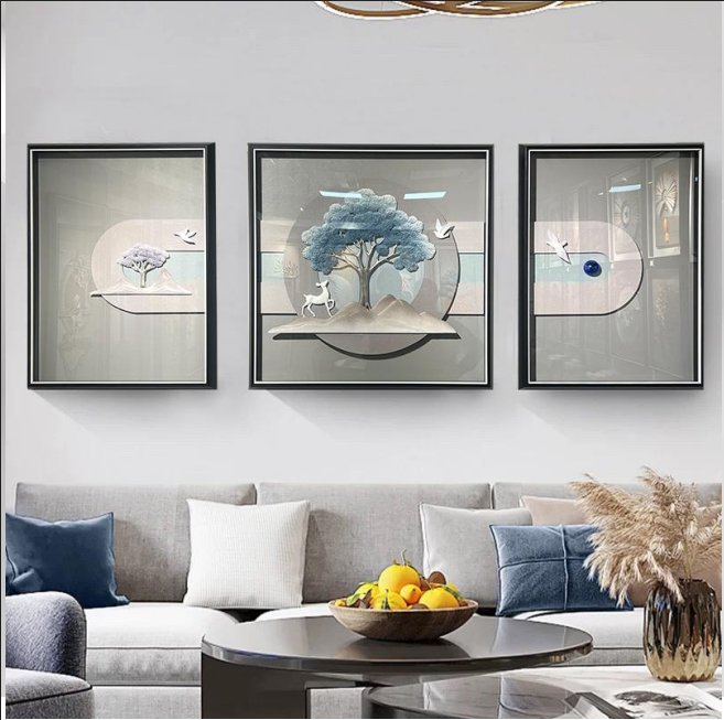 Tranquil Forest – 3 Piece Luxury Wall Decor Set