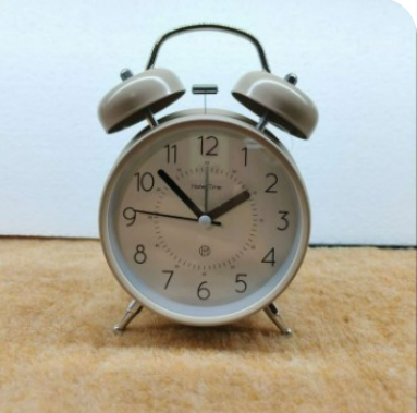 Retro Twin-Bell Alarm Clock – Matte Pastel Heritage Collection