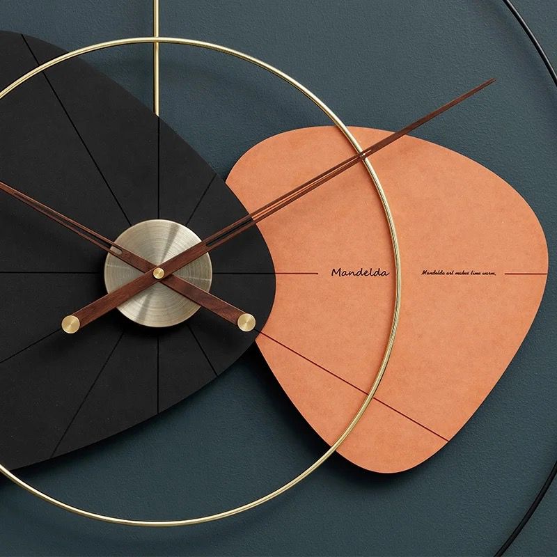 Heliocentric Wall Clock: A Cosmic Masterpiece for Your Home 32 x 36 Inch