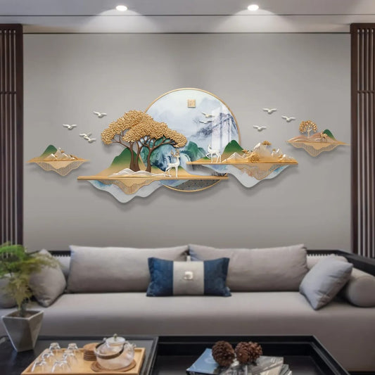 Whispers of the Meadow – Captivating 3D Wall Art