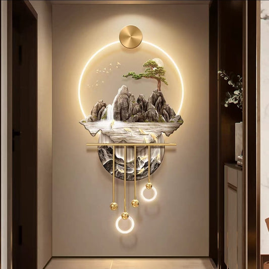 Starlit Horizon LED Wall Art