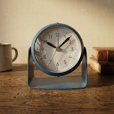 Executive Swivel Table Clock – Matte Metallic Collection