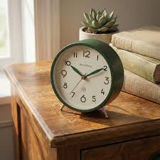 Nordic Minimalist Tabletop Alarm Clock – Serene Pastel Series