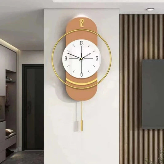 Sleek and Silent Wall Clock for Modern Spaces 15 x 28