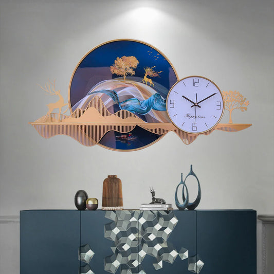 High-Quality, Durable Wall Clock for Elegant Spaces 40 x 18