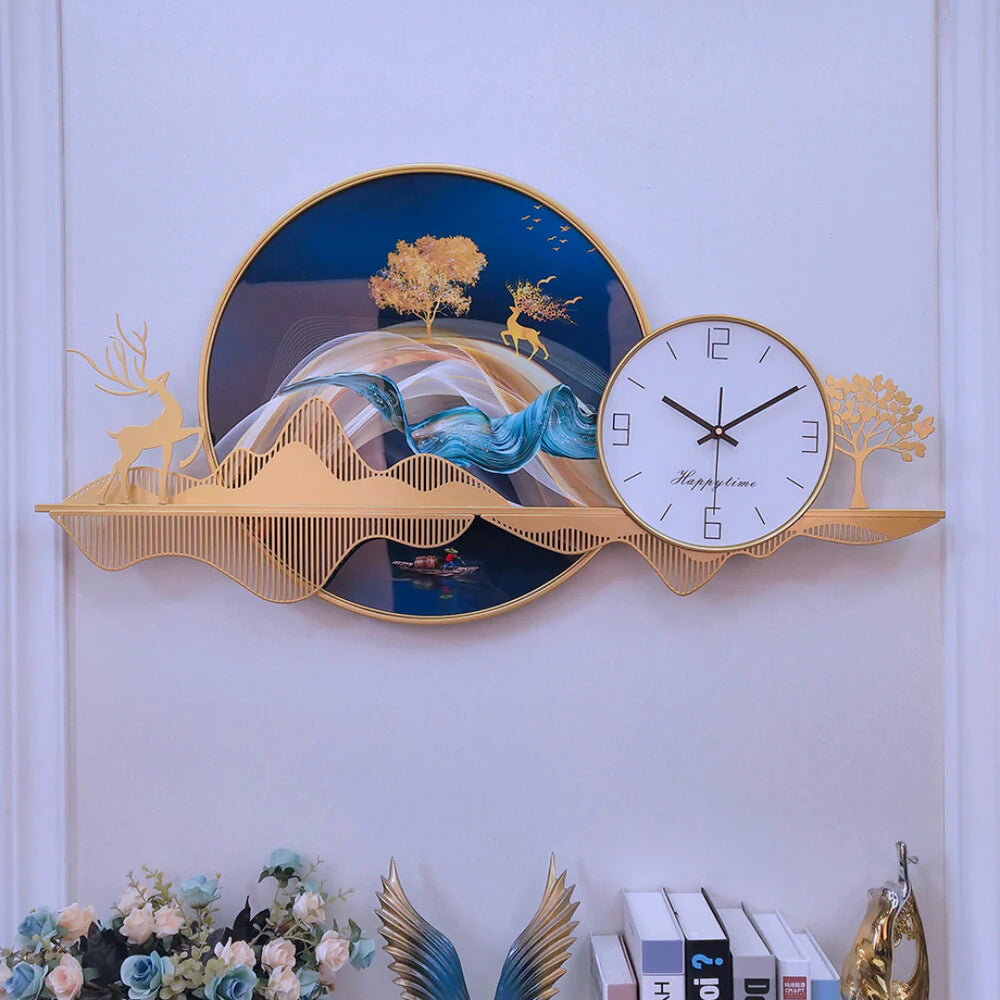 High-Quality, Durable Wall Clock for Elegant Spaces 40 x 18