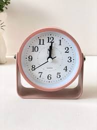 Executive Swivel Table Clock – Matte Metallic Collection