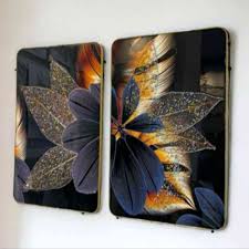 Garden Bloom Crystal Wall Decor – A Mesmerizing Blend of Art and Elegance