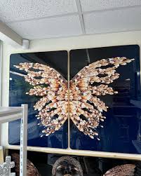 Butterfly style-2 Crystal Wall Decor – A Mesmerizing Blend of Art and Elegance