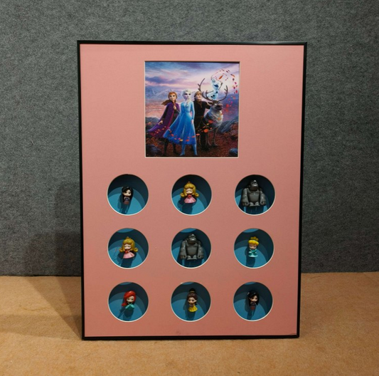 MI-Doremon: Enchanted Princess &amp; Characters Luxury Wall Art Collection