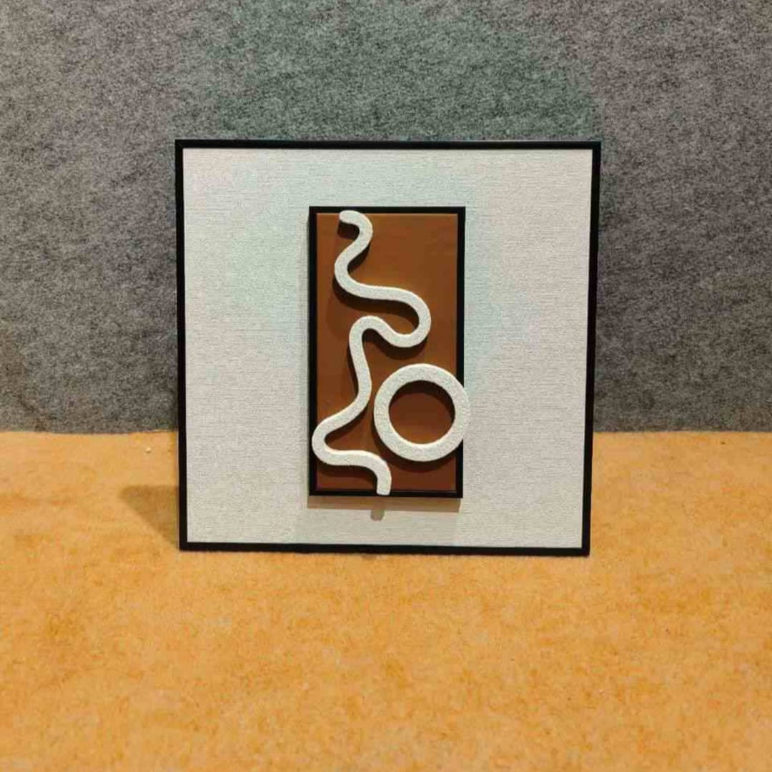 Flowing Form: Modern Abstract Wall Art