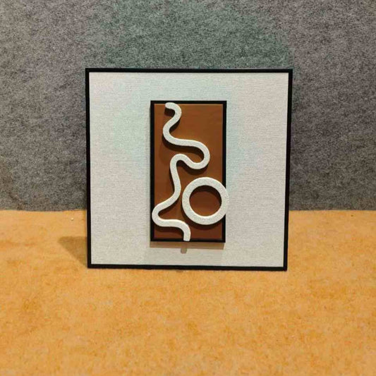 Flowing Form: Modern Abstract Wall Art