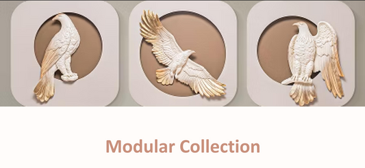 "Majestic Flight" 3D Eagle Modular Wall Art Collection