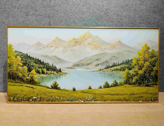 The Serene Mountain Lake