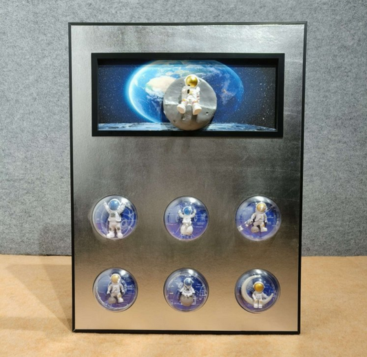 MI-ASTRONAUT: Galactic Explorer Luxury Wall Art Collection -2