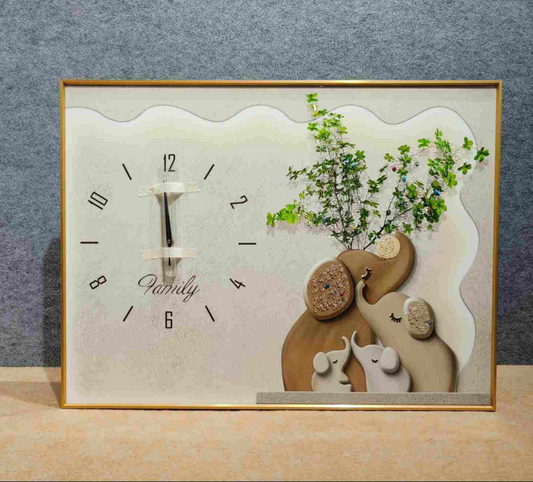 The Winter Moon Clock