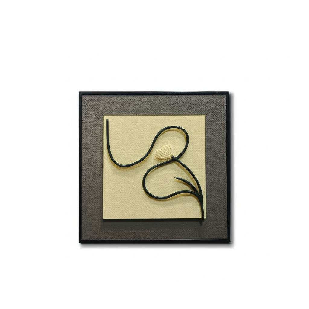 Abstract Line: Textured Minimalist Wall Art