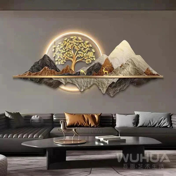 Nature's Glow LED Wall Art