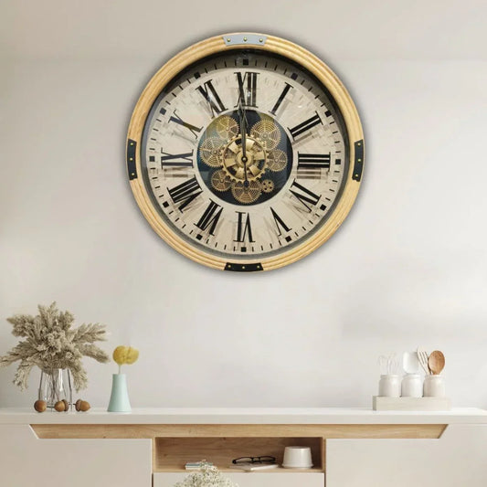 "Heritage Workshop" Classic Round Wall Clock