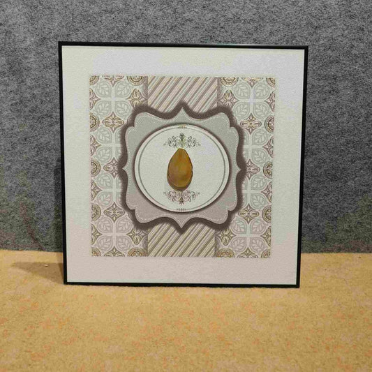 Ornate Agate: Textured &amp; Layered Wall Art