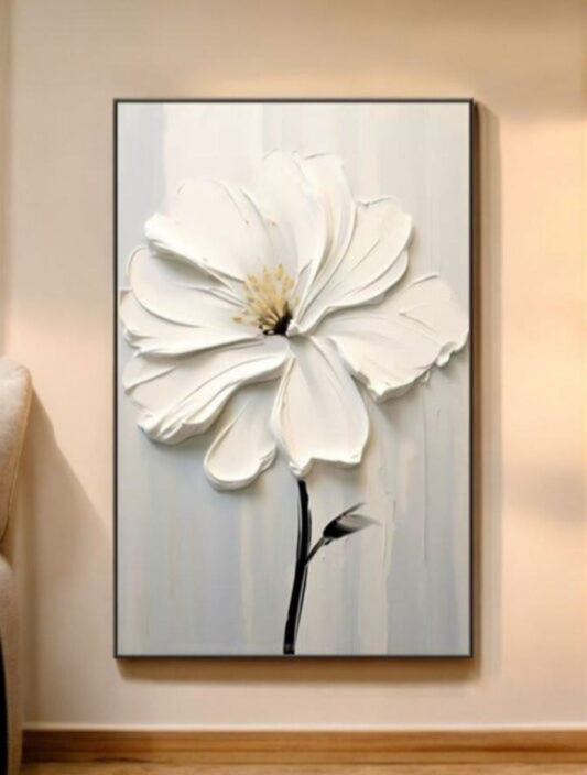 Blossom in Bloom - 3D Textured Handcrafted Floral Painting