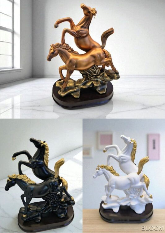 The Charging Trio: A Symbol of Power and Prosperity