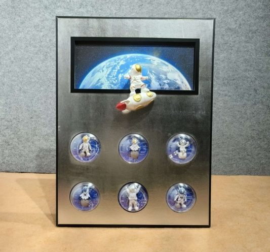 MI-ASTRONAUT: Galactic Explorer Luxury Wall Art Collection -3