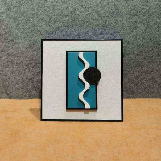 Contoured Flow: Modern Abstract Wall Decor