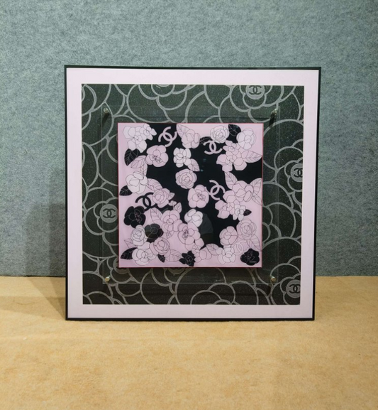 Chic Camellia Dream: Designer-Inspired Floral Wall Art