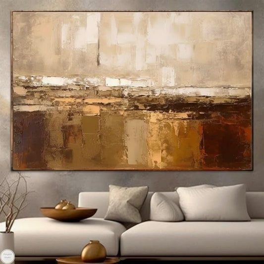 Earthen Abstracts - Textured Handcrafted Landscape Wall Art