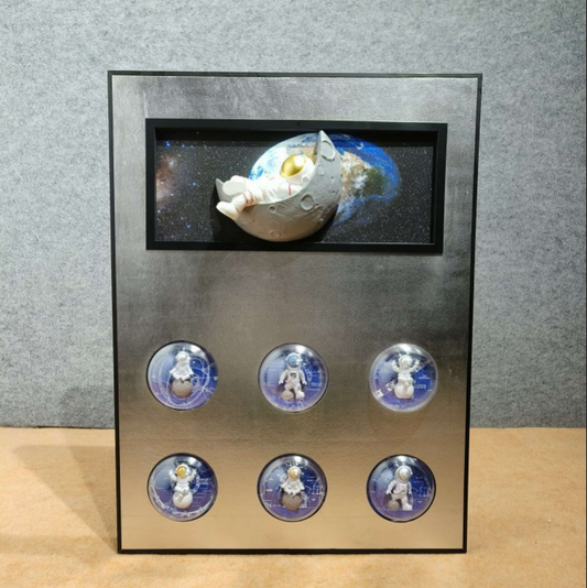 MI-ASTRONAUT: Galactic Explorer Luxury Wall Art Collection -4