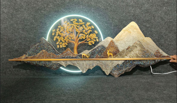 Nature's Glow LED Wall Art