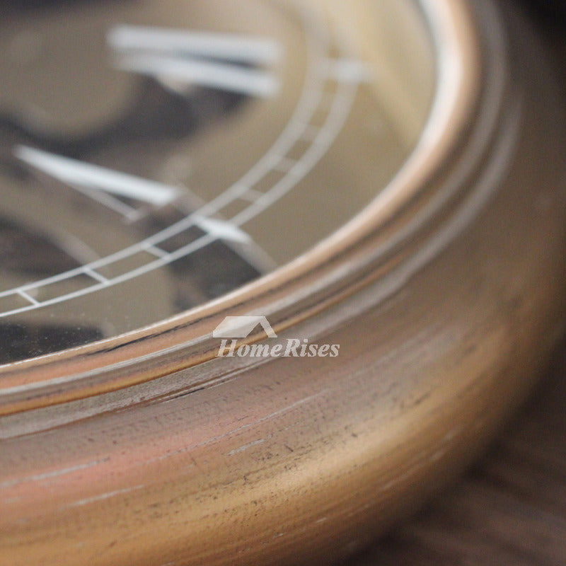 "Golden Pocket Watch" Grand Wall Clock