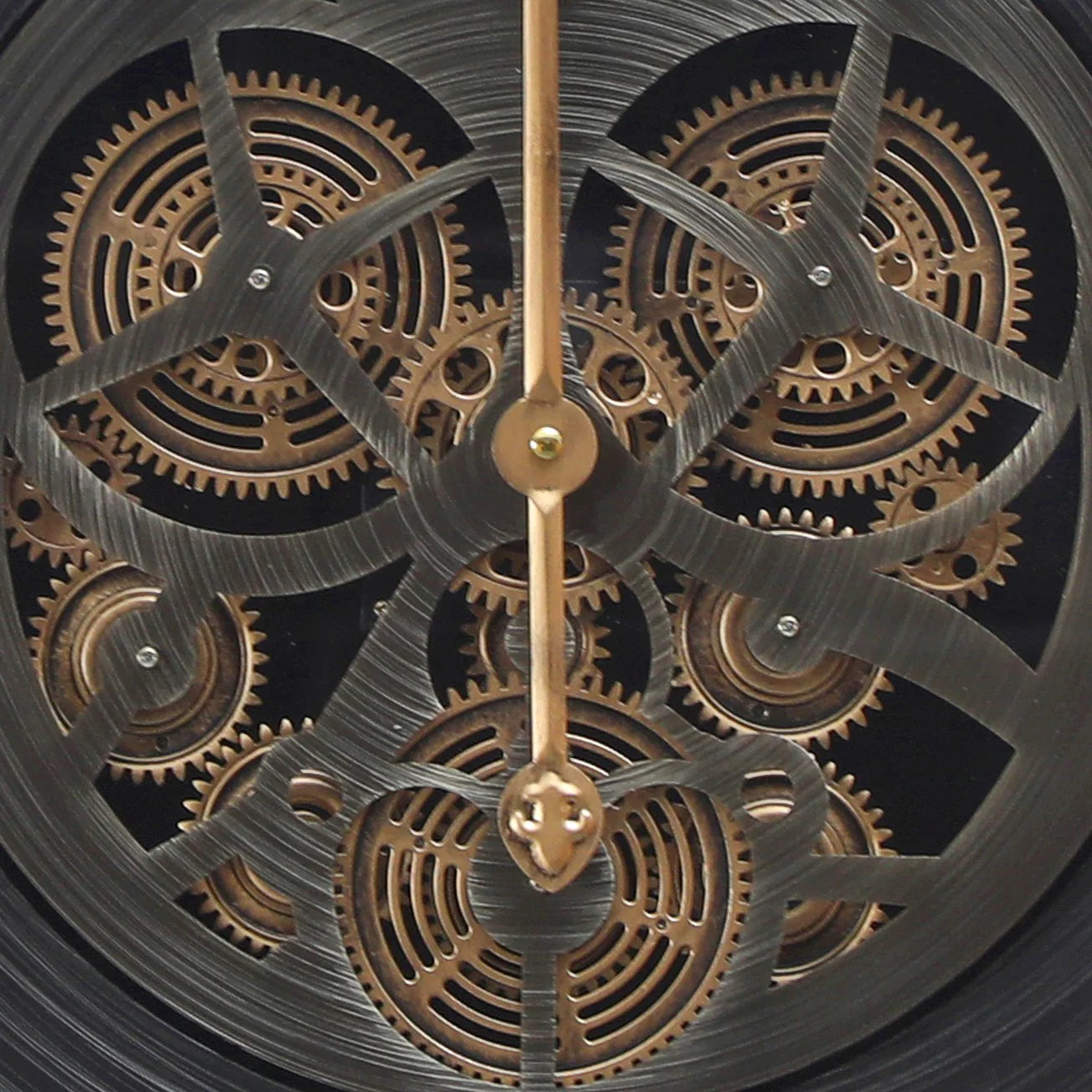 "Industrial Grandeur" Gear Wall Clock