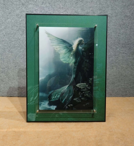 Ethereal Mermaid: Mystical Shores Luxury Wall Art Collection
