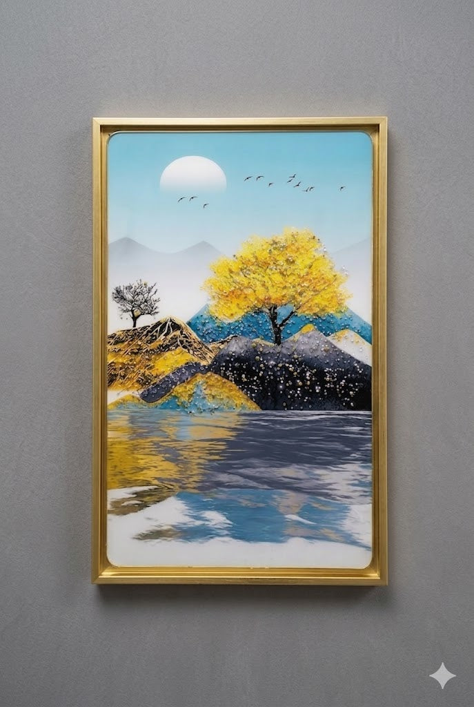 Nature crystal Wall Art - A Sparkling Masterpiece