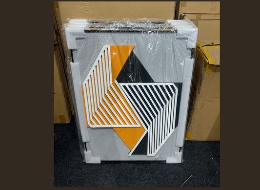 Kinetic Angles – 3D Matt Art Geometric Wall Decor